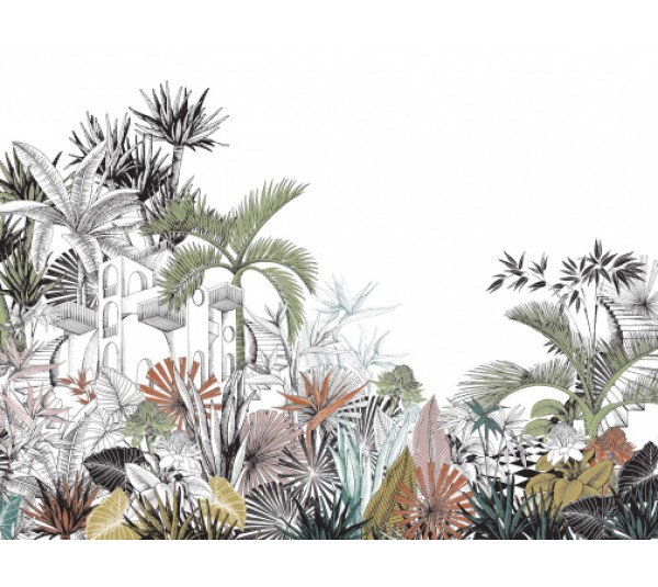 обои Rasch Tropical House 688146