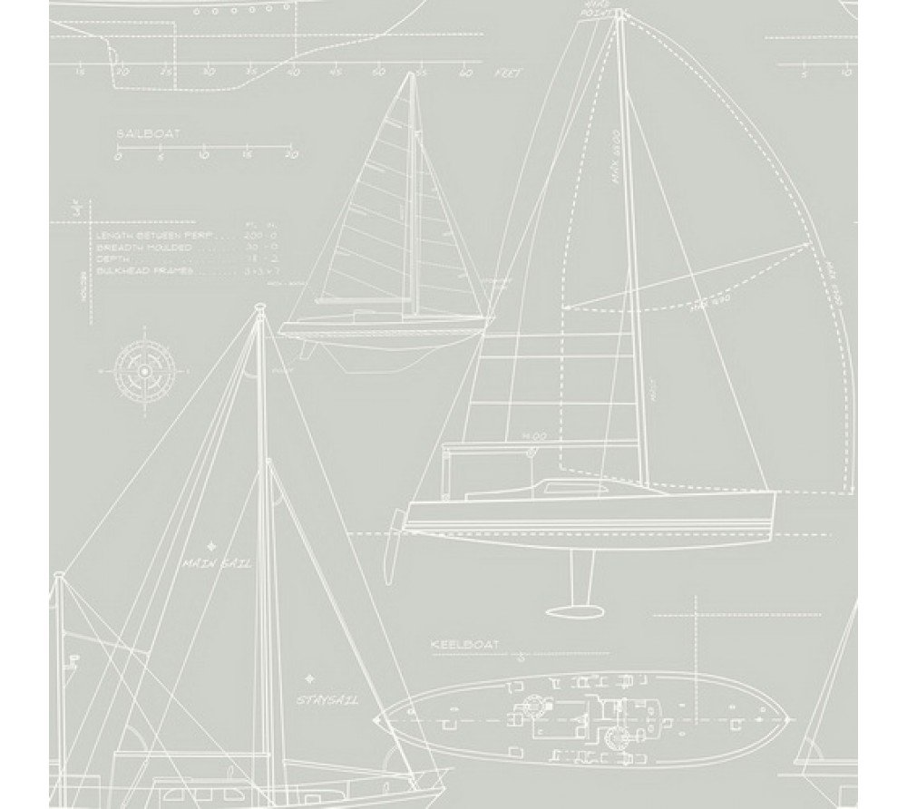 обои Wallquest Yacht Club  yc61307