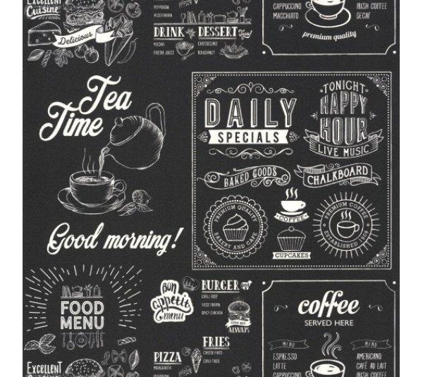 обои Caselio Au Bistrot d'Alice 100670000