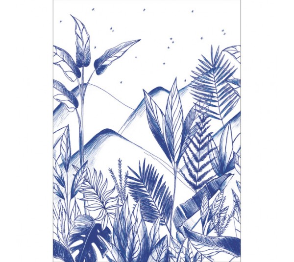 обои Caselio Only Blue 102736260