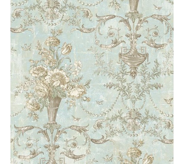 обои Wallquest Mayflower Champagne Florals    MF11402