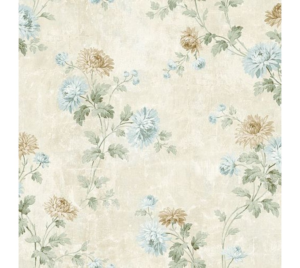 обои Wallquest Mayflower Champagne Florals    MF10902