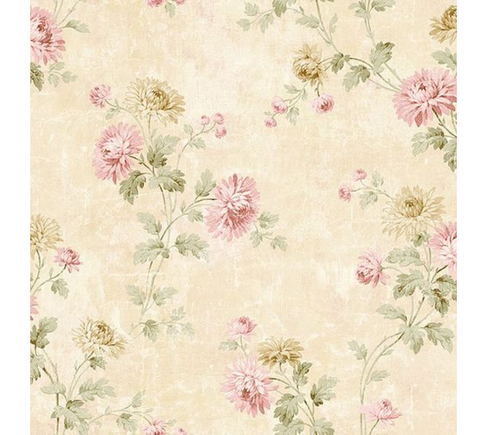 обои Wallquest Mayflower Champagne Florals    MF10903