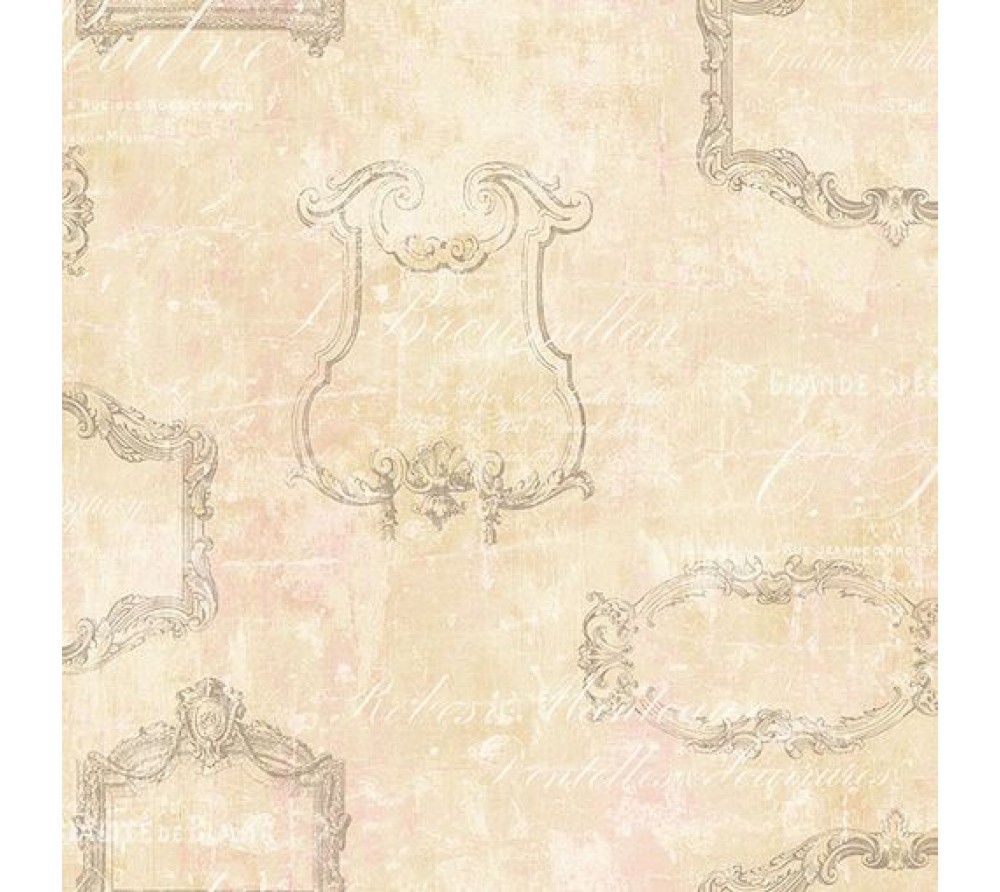 обои Wallquest Mayflower Champagne Florals    MF11003