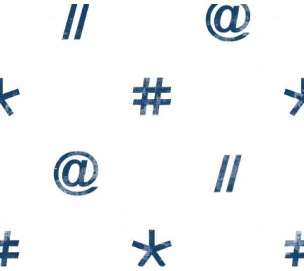 обои Parato Hashtag   11037