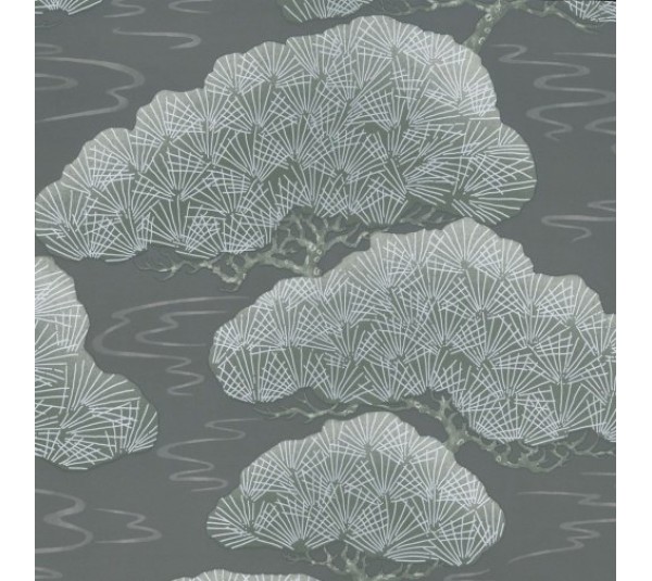 обои Little Greene 20th Century Papers 0275PISILVE