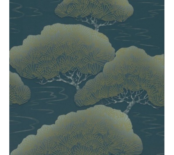 обои Little Greene 20th Century Papers 0275PIBLUEP