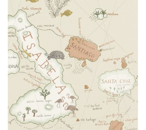 обои Sanderson Voyage of Discovery Wallpapers DVOY213362