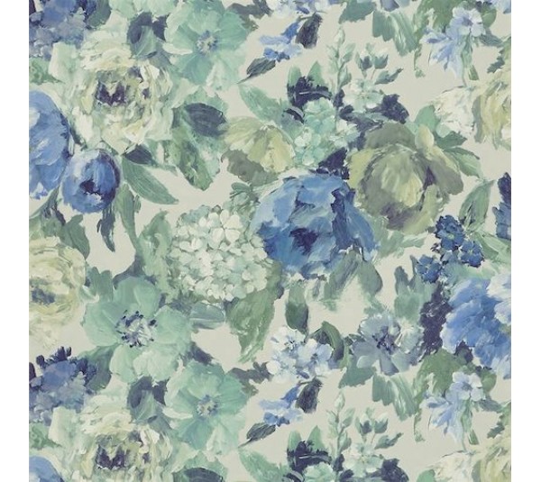 обои Designers Guild Caprifoglio wallpapers PDG675-05 Roseto Indigo