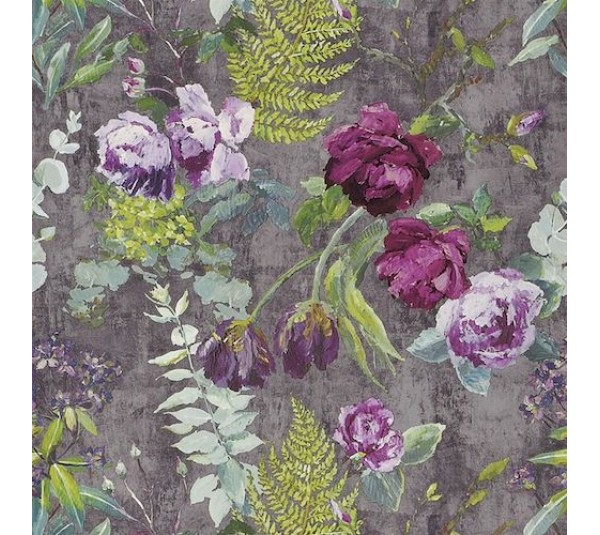 обои Designers Guild Caprifoglio wallpapers PDG678-02 Tulipani Amethyst