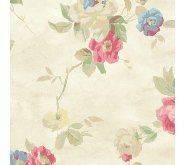 обои Wallquest Watercolor Florals  MF20711